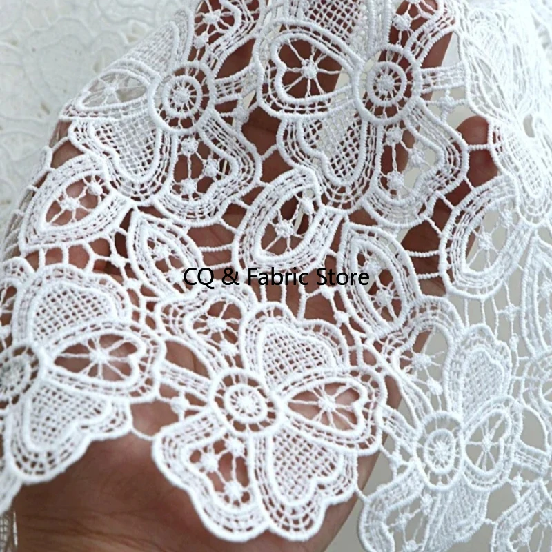 125cm Wide White Milk Silk Water-Soluble Lace Embroidery Leaf Fabric Clothing Cheongsam Dress Accessories
125cm Wide White Milk Silk Water-Soluble Lace Embroidery Leaf Fabric Clothing Cheongsam Dress Accessories