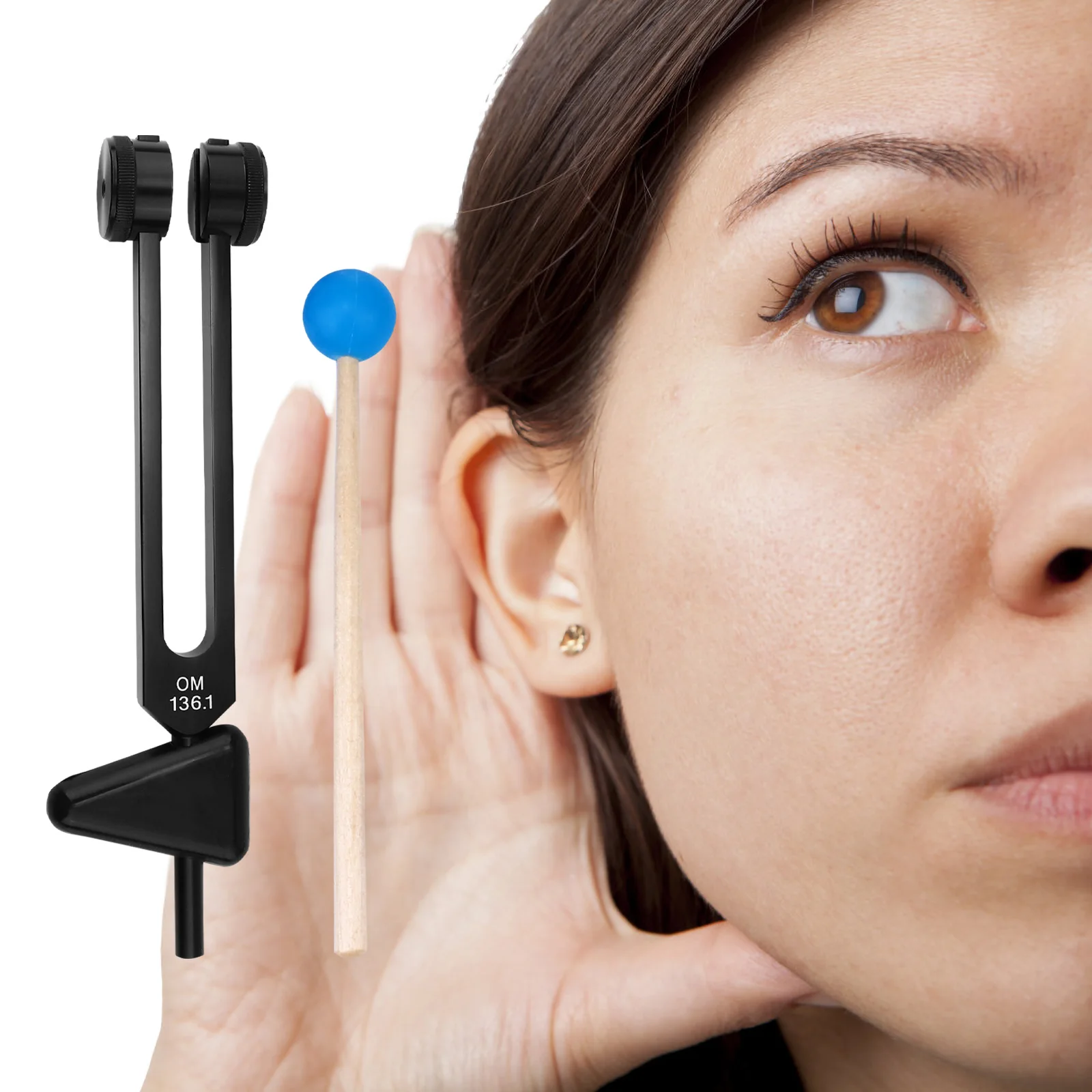 Yoga Tuner Fork Set Aluminum Alloy Healing Instrument Vibration Turning Black
Yoga Tuner Fork Set Aluminum Alloy Healing Instrument Vibration Turning Black