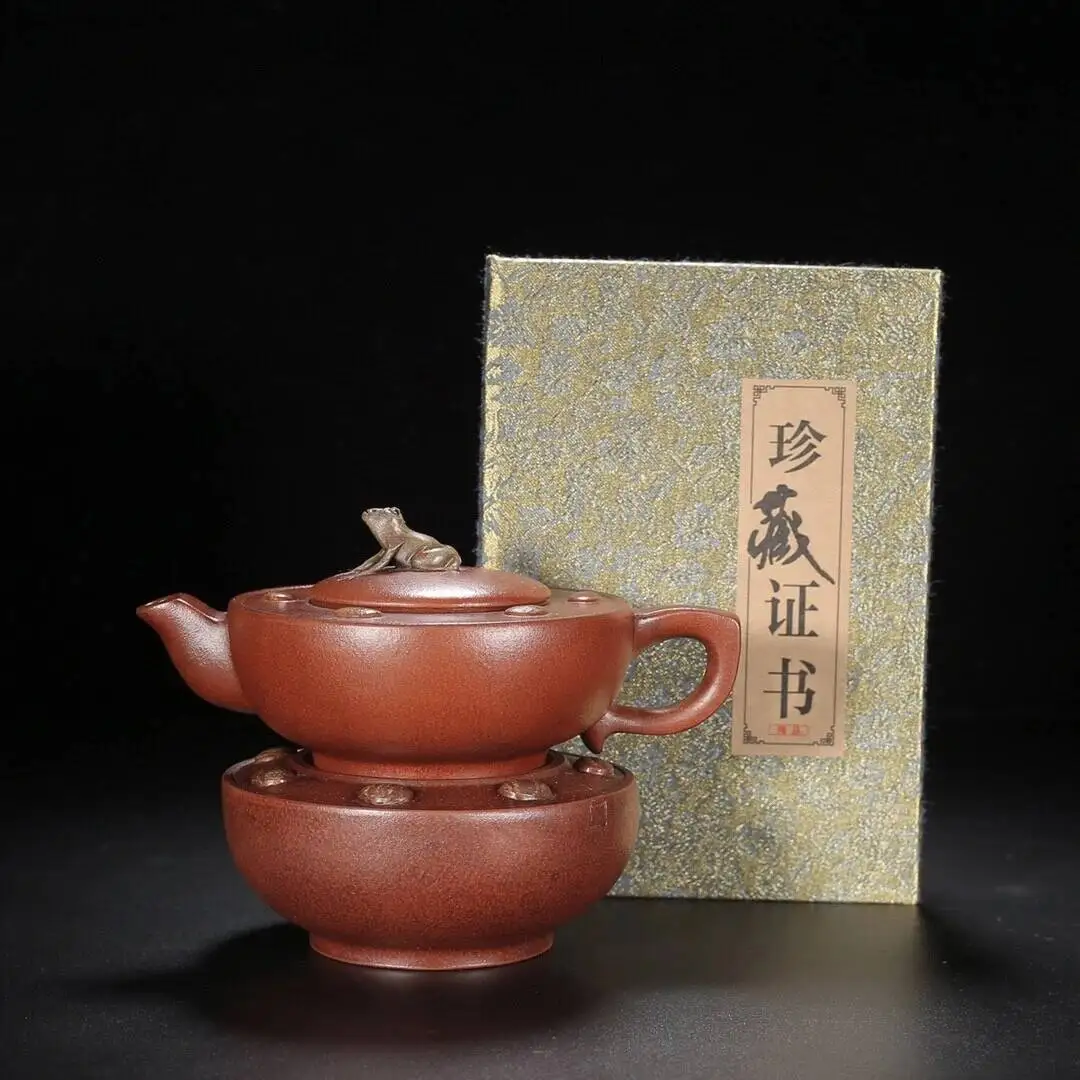 Chinese Yixing Zisha Clay Handmade Exquisite Teapot Qingliu 160CC
Chinese Yixing Zisha Clay Handmade Exquisite Teapot Qingliu 160CC