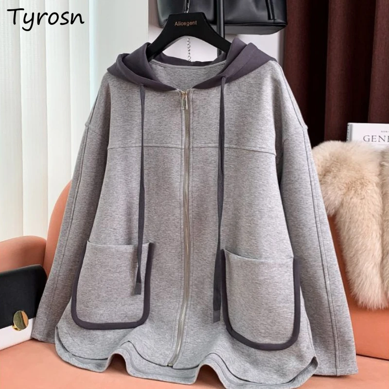 Hoodies Women Leisure Elegant Retro Loose All-match Comfortable Ladies Simple Fashion Classic Autumn Solid Drawstring Design New
Hoodies Women Leisure Elegant Retro Loose All-match Comfortable Ladies Simple Fashion Classic Autumn Solid Drawstring Design New