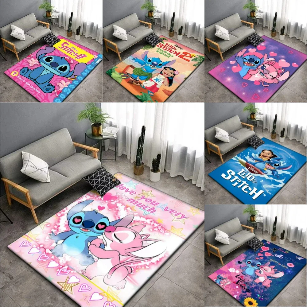 MINISO Disney Stitch Printing Anime Carpets Cartoon Living Room Bedroom Large Area Soft Carpet Home Children's Room Rugs
MINISO Disney Stitch Printing Anime Carpets Cartoon Living Room Bedroom Large Area Soft Carpet Home Children's Room Rugs