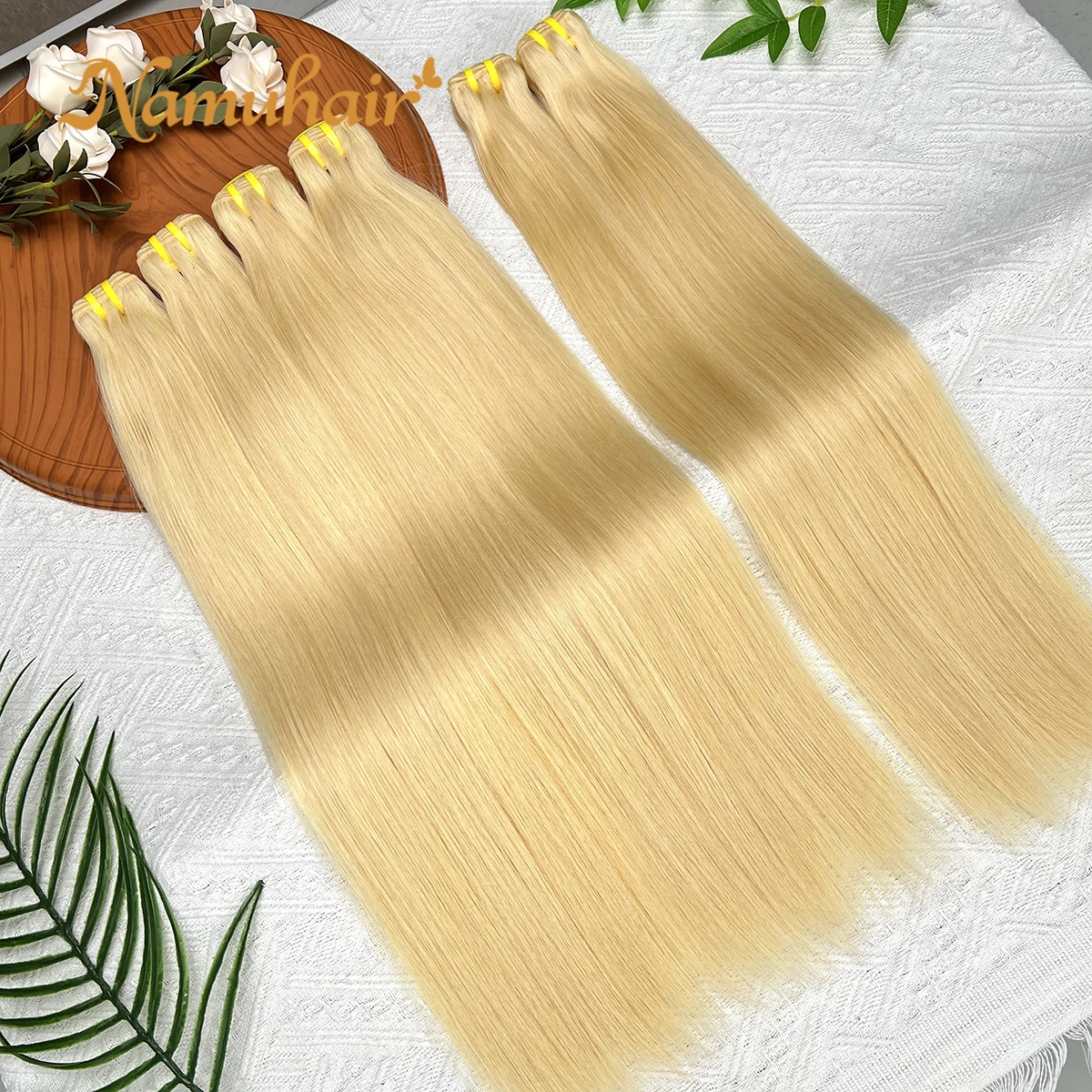 613 Blonde Bundles Human Hair 20 22 24 Inch Straight Hair 1 3 4 Bundles 100% Unprocessed Virgin Hair Weave Extensions For Women
613 Blonde Bundles Human Hair 20 22 24 Inch Straight Hair 1 3 4 Bundles 100% Unprocessed Virgin Hair Weave Extensions For Women