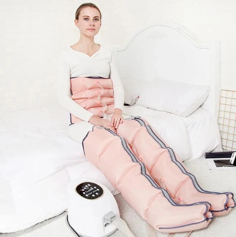 Pressotherapy Air Compression Leg Foot Massager Vibration Infrared Therapy Arm Waist Pneumatic Air wave pressure machine
Pressotherapy Air Compression Leg Foot Massager Vibration Infrared Therapy Arm Waist Pneumatic Air wave pressure machine