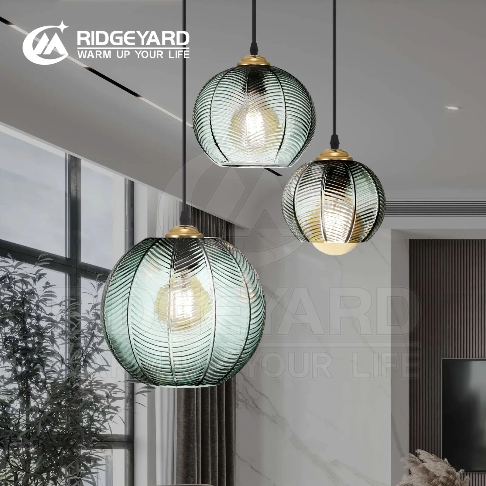 Ridgeyard Modern Nordic Chandelier 1/3 Heads Glass LED Pendant Lights Indoor Home Decor Dining Room Bar Salon Hanging Lamp Retro
Ridgeyard Modern Nordic Chandelier 1/3 Heads Glass LED Pendant Lights Indoor Home Decor Dining Room Bar Salon Hanging Lamp Retro