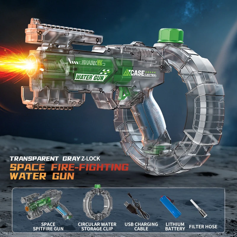 Automatic Electric Water Blaster Gun, Fast Water Suction & Powerful Squirt, Summer Outdoor Beach Party Toy for Kids Adults
Automatic Electric Water Blaster Gun, Fast Water Suction & Powerful Squirt, Summer Outdoor Beach Party Toy for Kids Adults