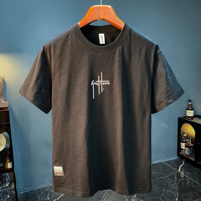 T-shirt men's 2025 summer new fashion simple round neck breathable loose short sleeved comfortable men's top
T-shirt men's 2025 summer new fashion simple round neck breathable loose short sleeved comfortable men's top