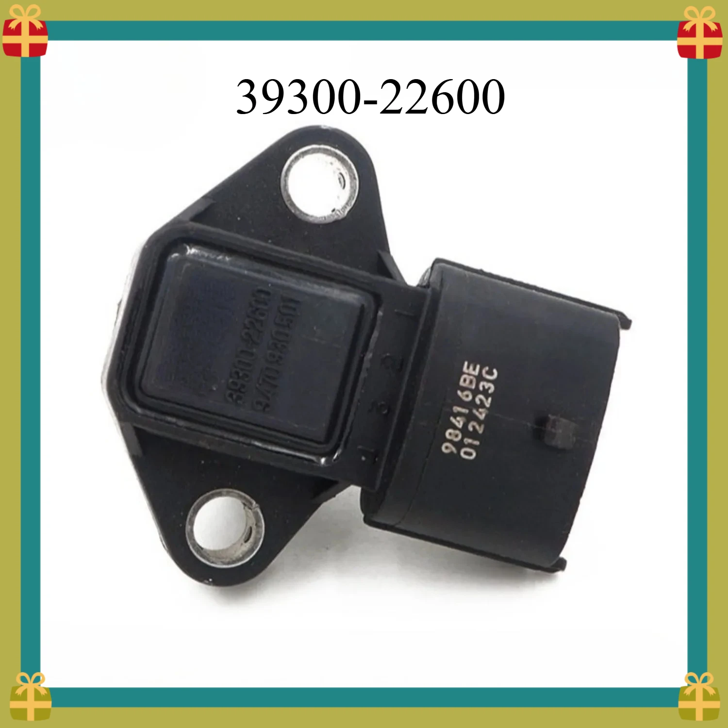 39300-22600 Intake Pressure Sensor For Hyundai Accent (LC), Atos (MX), Coupe (GK), Elantra (XD), Santa Fe (SM), Sonata (EF).
39300-22600 Intake Pressure Sensor For Hyundai Accent (LC), Atos (MX), Coupe (GK), Elantra (XD), Santa Fe (SM), Sonata (EF).