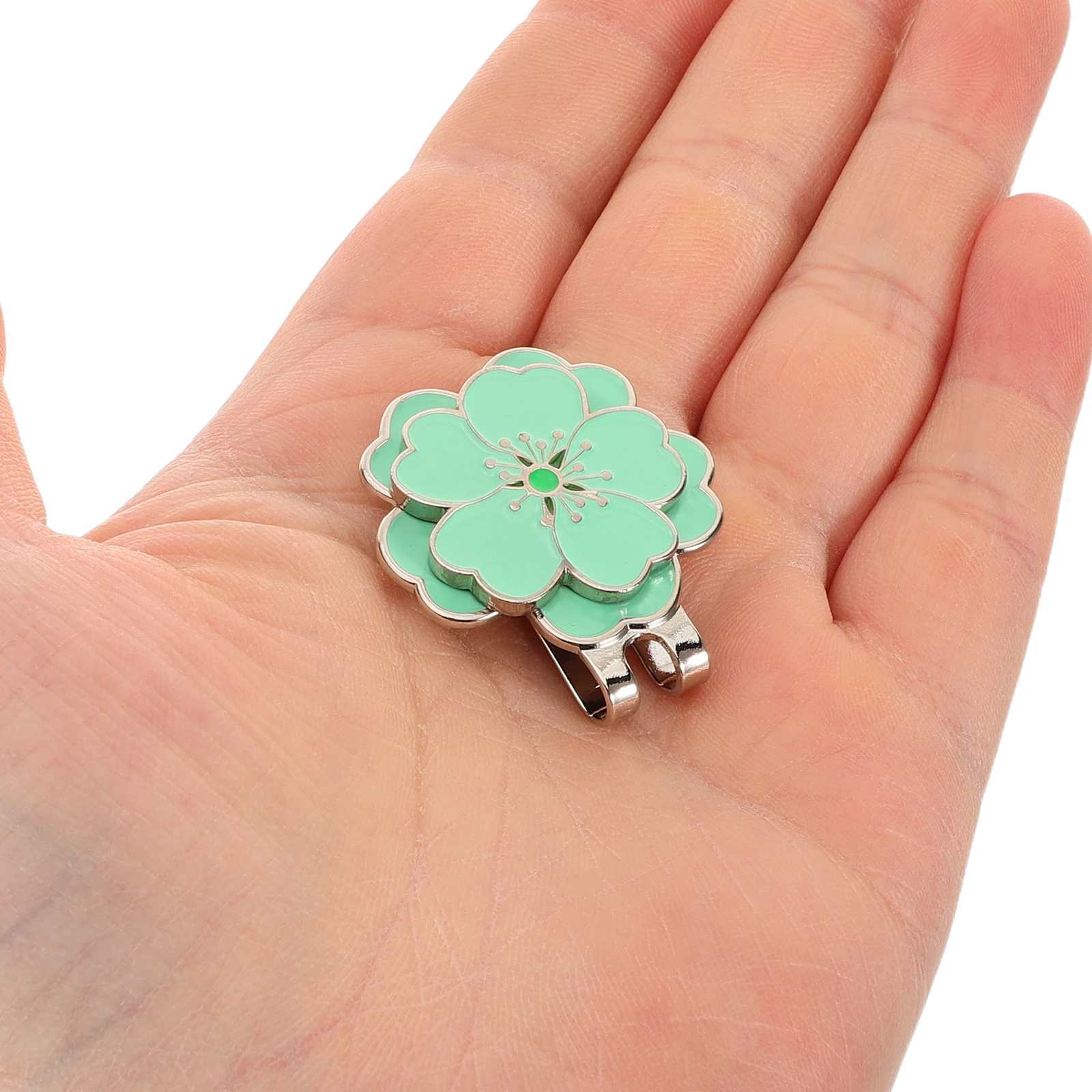 Golf Hat Clip Flower Shaped Cherry Blossom Decoration Baseball Cap Visor Marker Light Green Secure Fit Sports Game Elegant Style
Golf Hat Clip Flower Shaped Cherry Blossom Decoration Baseball Cap Visor Marker Light Green Secure Fit Sports Game Elegant Style