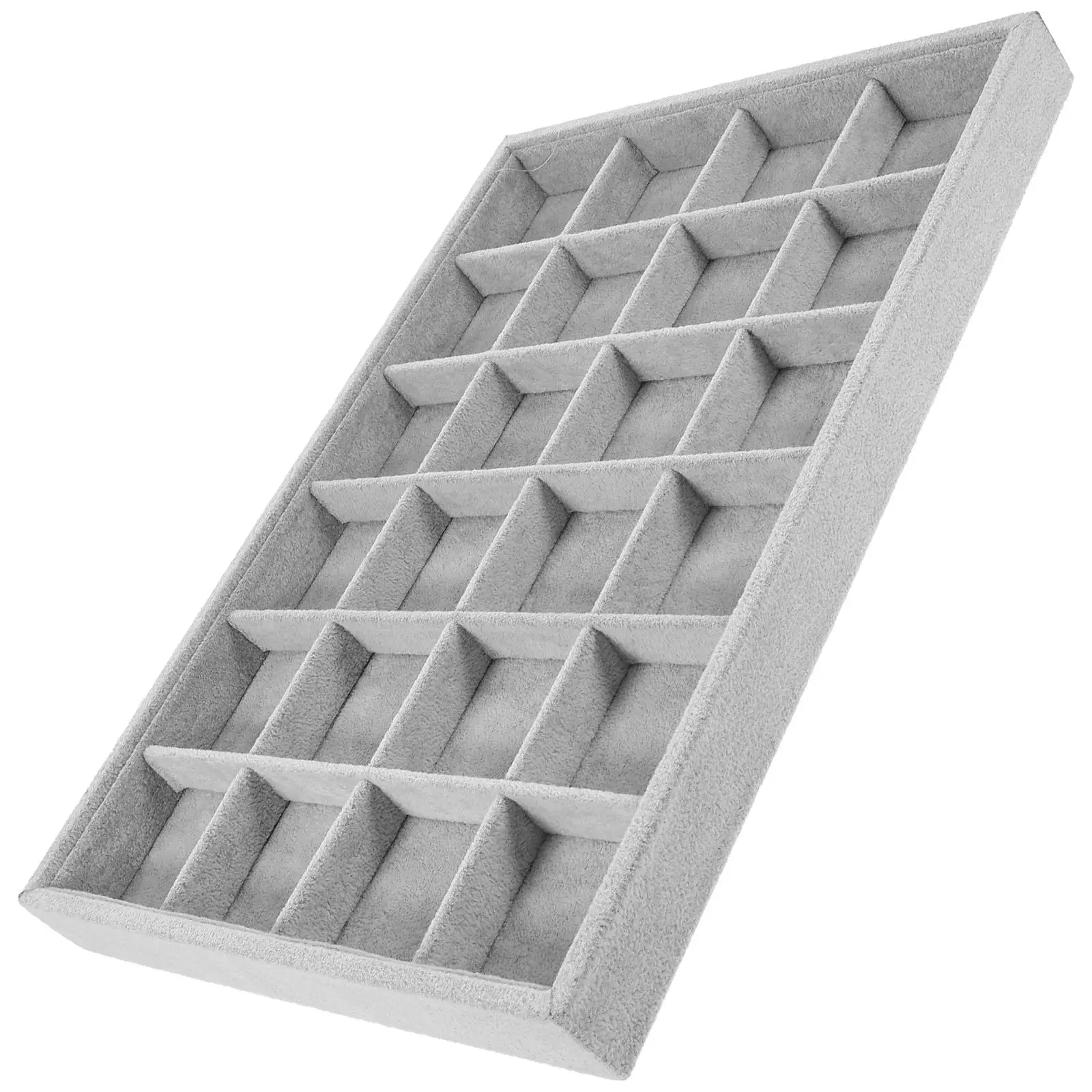 Jewelry Tray Soft Travel Ring Storage ganizer Compartments for Earrings Necklaces Brooches Hairpins Display
Jewelry Tray Soft Travel Ring Storage ganizer Compartments for Earrings Necklaces Brooches Hairpins Display