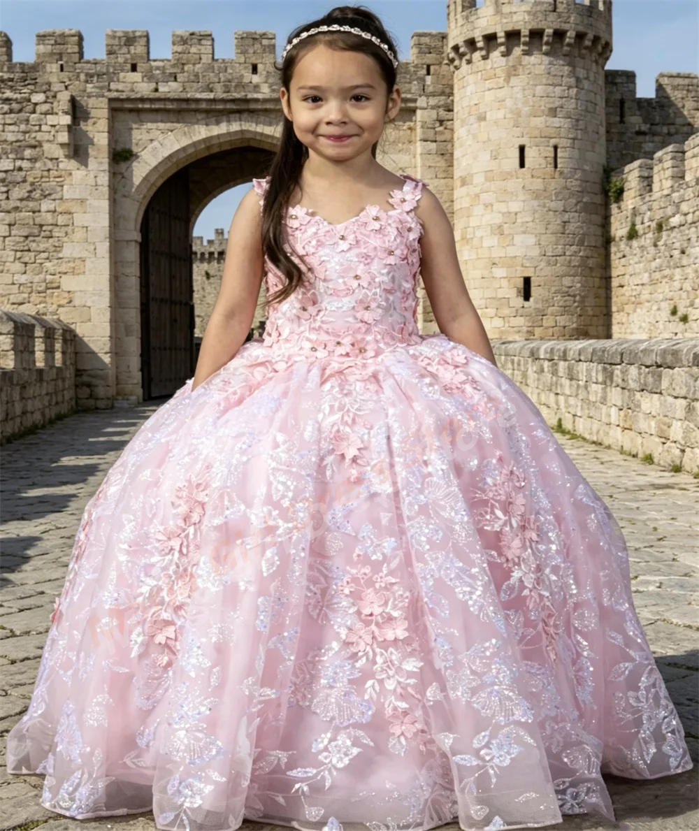 Luxury Pink Girl Princess Party Dress Fluffy Tulle Children's First Communion Birthday Event Banquet Evening Dress
Luxury Pink Girl Princess Party Dress Fluffy Tulle Children's First Communion Birthday Event Banquet Evening Dress