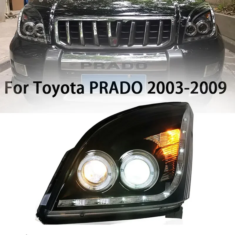 Стайлинг автомобиля корпус фары для Toyota Land Cruiser Prado FULL светодиодные фары 2003-2009 Prado светодиодные фары Prado
Стайлинг автомобиля корпус фары для Toyota Land Cruiser Prado FULL светодиодные фары 2003-2009 Prado светодиодные фары Prado