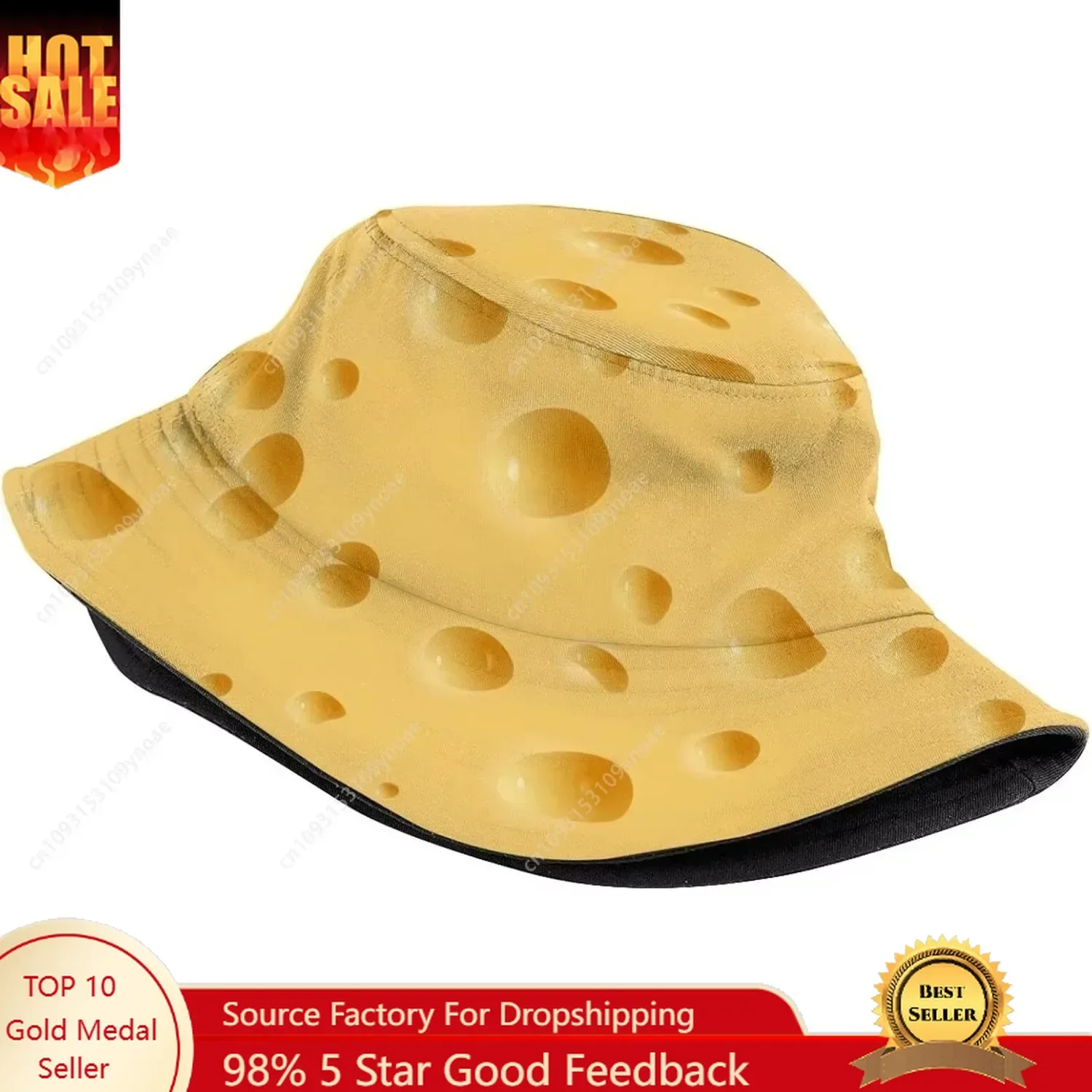 Cheese Funny Bucket Hats Sun Caps Summer Packable Travel Outdoor Fisherman Hat Men Women Cartoon Pattern Unisex
Cheese Funny Bucket Hats Sun Caps Summer Packable Travel Outdoor Fisherman Hat Men Women Cartoon Pattern Unisex