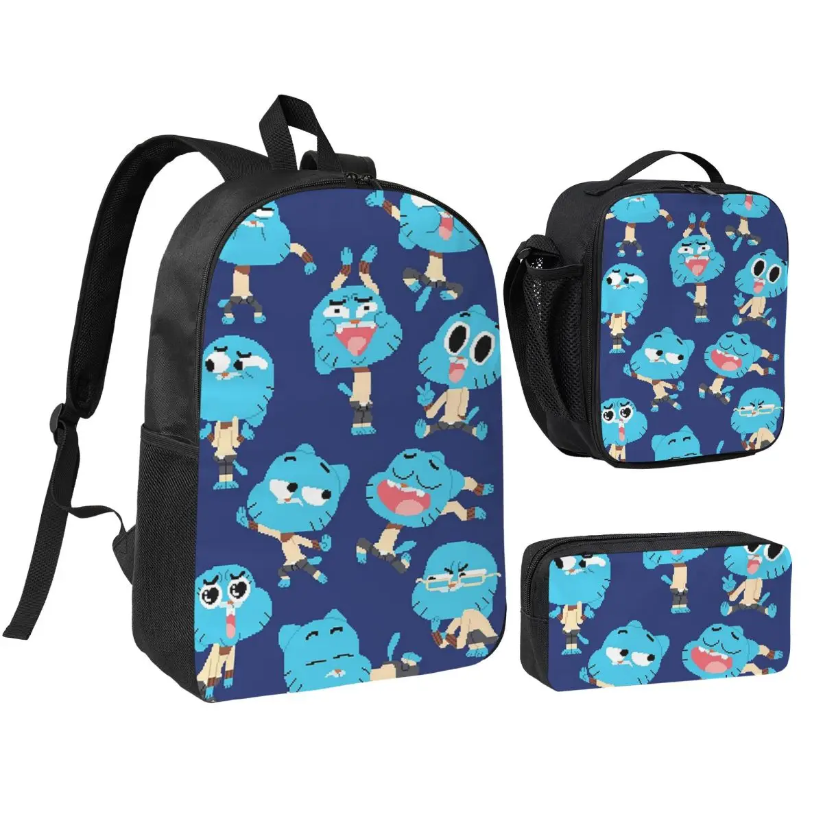 The Amazing World Of Gumball Backpack Student BookBag School Bag Shoulder Bags 3ps Insulated Lunch Bag Pencil Case
The Amazing World Of Gumball Backpack Student BookBag School Bag Shoulder Bags 3ps Insulated Lunch Bag Pencil Case