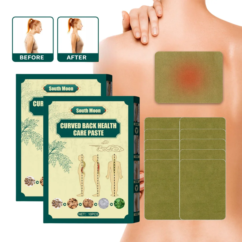 10Pcs Wormwood Humpback Correction Patches Curved Back Stickers Correct Spine Kid Adult Improve Body Shape Herbal Care Plaster
10Pcs Wormwood Humpback Correction Patches Curved Back Stickers Correct Spine Kid Adult Improve Body Shape Herbal Care Plaster