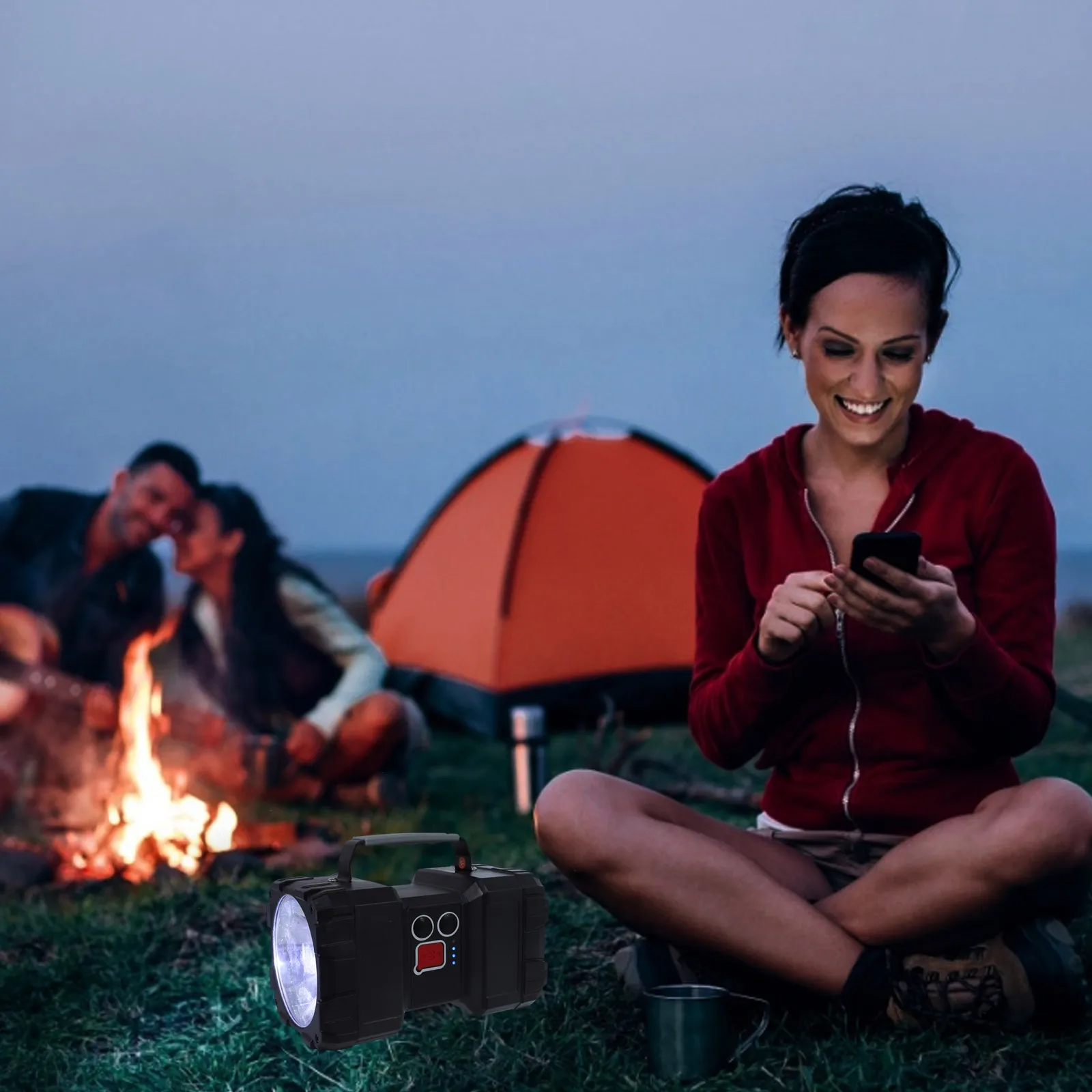 Rechargeable Searchlight Camping Flashlight Outdoor Home Strong Light LED IPX4 Waterproof Portable Handheld Torch
Rechargeable Searchlight Camping Flashlight Outdoor Home Strong Light LED IPX4 Waterproof Portable Handheld Torch