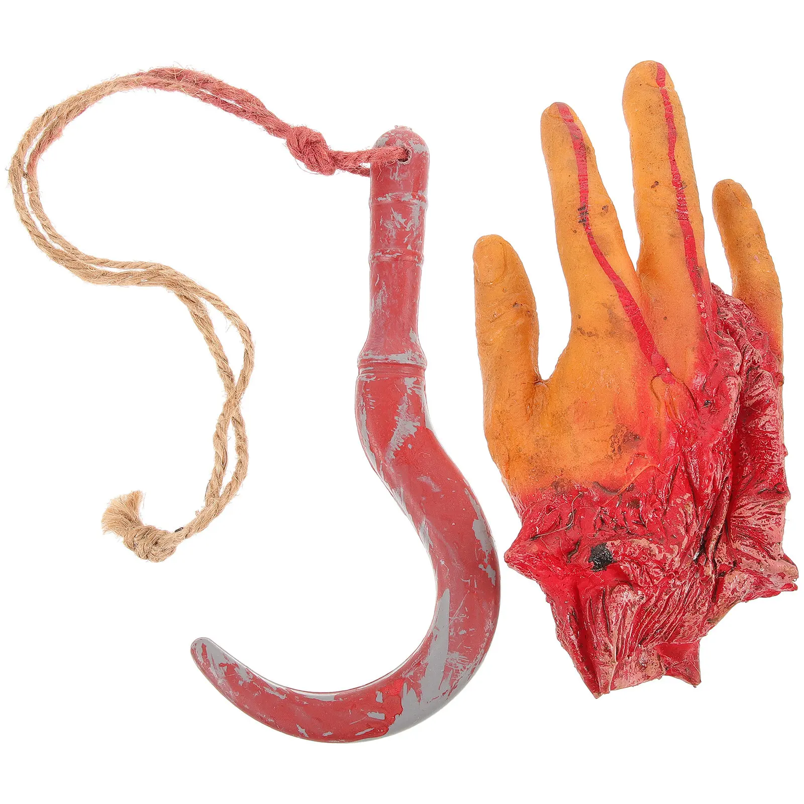 1Set Broken Hand Decor Realistic Halloween Separated Hand Prop Scary Outdoor Decorations Haunted House Party Supply
1Set Broken Hand Decor Realistic Halloween Separated Hand Prop Scary Outdoor Decorations Haunted House Party Supply