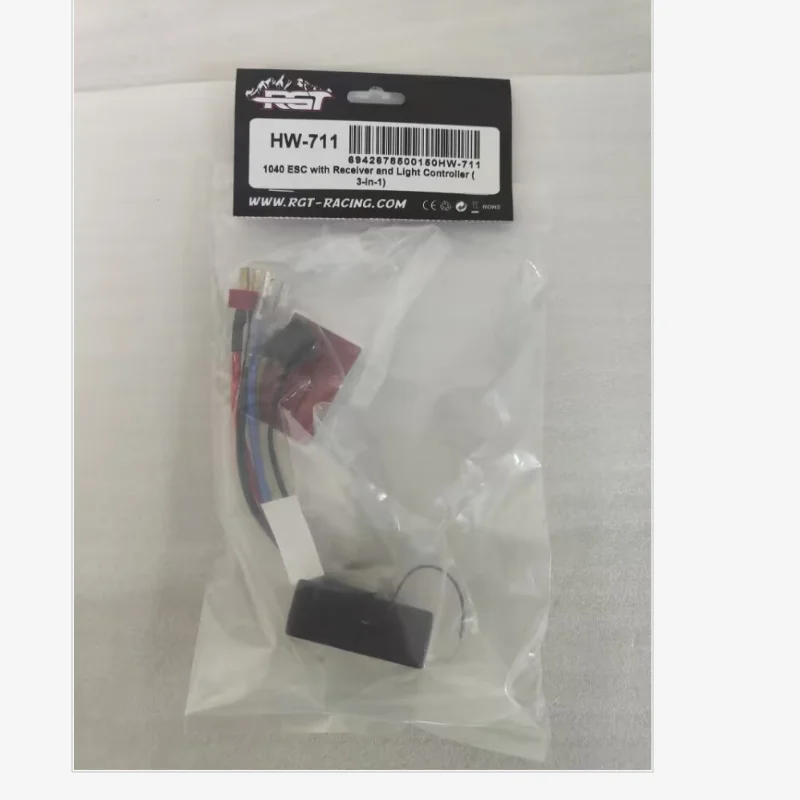 HW-711 1040 ESC с приемником и контроллером освещенности (3 в 1) для RGT 136100 V3FD 1/10 RC Электрический внедорожник с дистанционным управлением
HW-711 1040 ESC с приемником и контроллером освещенности (3 в 1) для RGT 136100 V3FD 1/10 RC Электрический внедорожник с дистанционным управлением