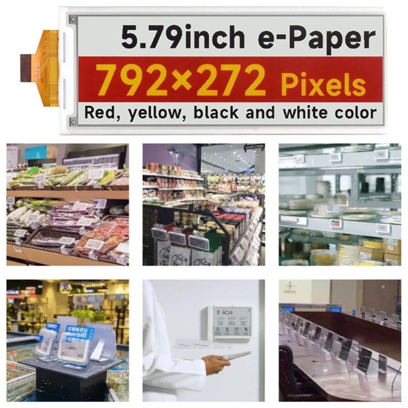 652F 5.79inch Display Screen Module Highly Resolution 792x272 Pixel 3.30v Electronic Screen Panel
652F 5.79inch Display Screen Module Highly Resolution 792x272 Pixel 3.30v Electronic Screen Panel