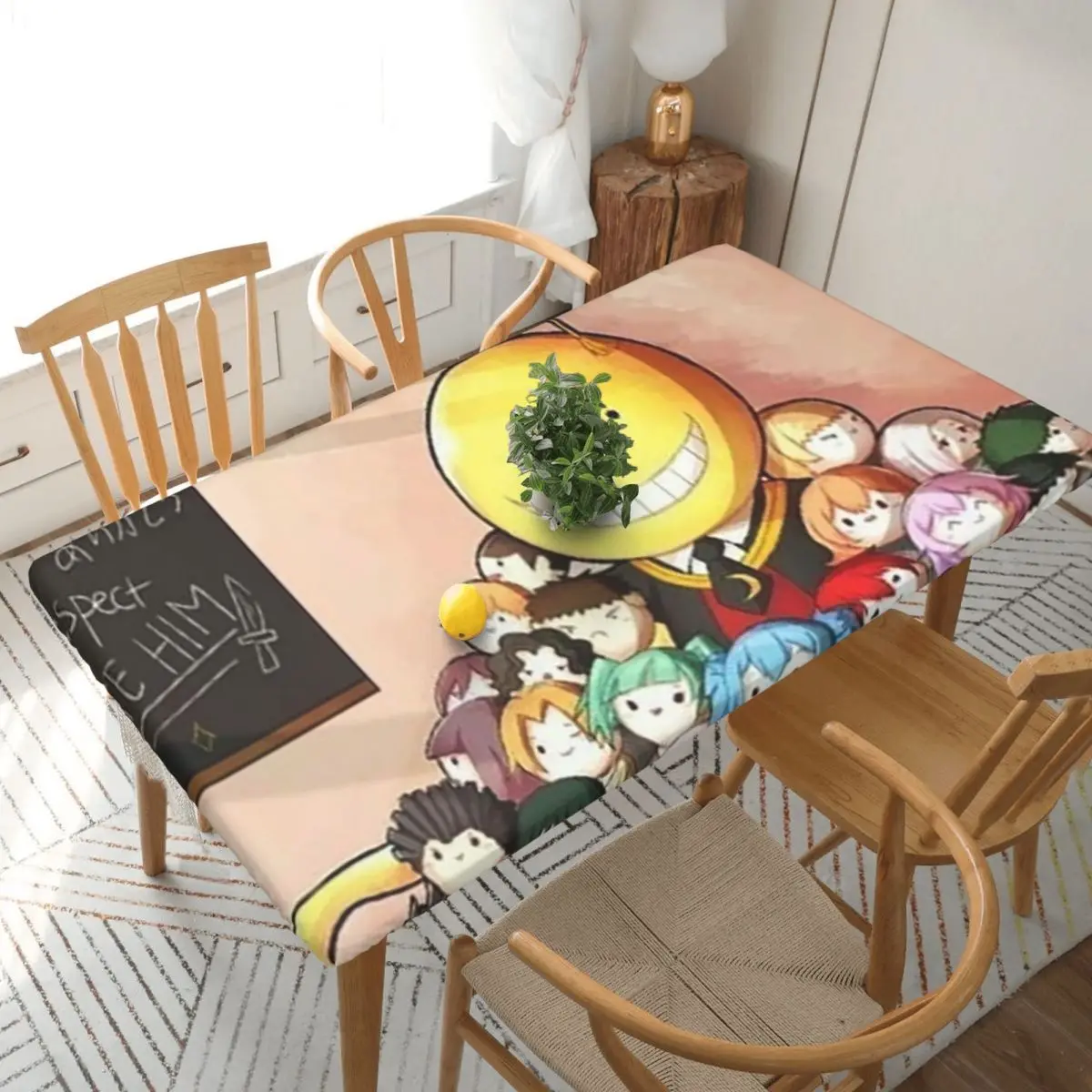 Assassination Classroom Octopus Koro Sensei Customized Rectangular Tablecloth Oilproof Table Cover for Festival Table Cloth
Assassination Classroom Octopus Koro Sensei Customized Rectangular Tablecloth Oilproof Table Cover for Festival Table Cloth