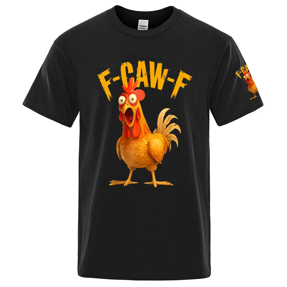 F Caw F Chicken FCAWF с принтом, лето 2025 г., высококачественная мужская новая брендовая обычная футболка с коротким рукавом, однотонные повседневные топы
F Caw F Chicken FCAWF с принтом, лето 2025 г., высококачественная мужская новая брендовая обычная футболка с коротким рукавом, однотонные повседневные топы