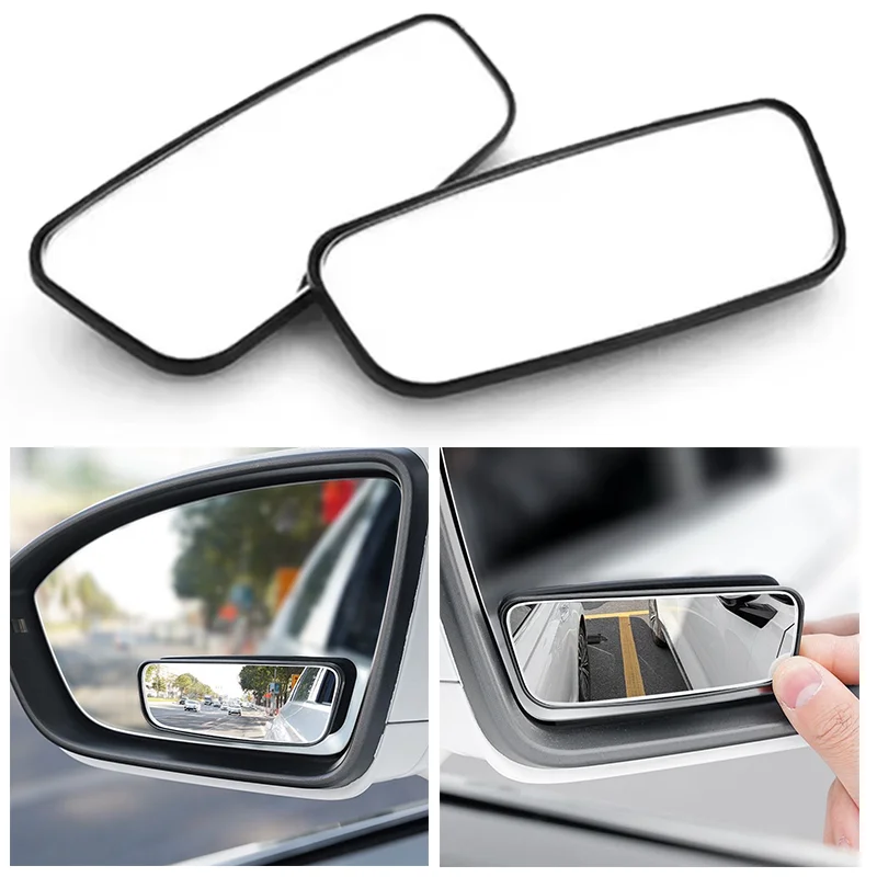2Pcs/set Car Blind Spot Mirror 360 Degree Adjustable Car Reversing Auxiliary Mirror Blind Spot Wide Angle Mirrors Car Truck SUV
2Pcs/set Car Blind Spot Mirror 360 Degree Adjustable Car Reversing Auxiliary Mirror Blind Spot Wide Angle Mirrors Car Truck SUV