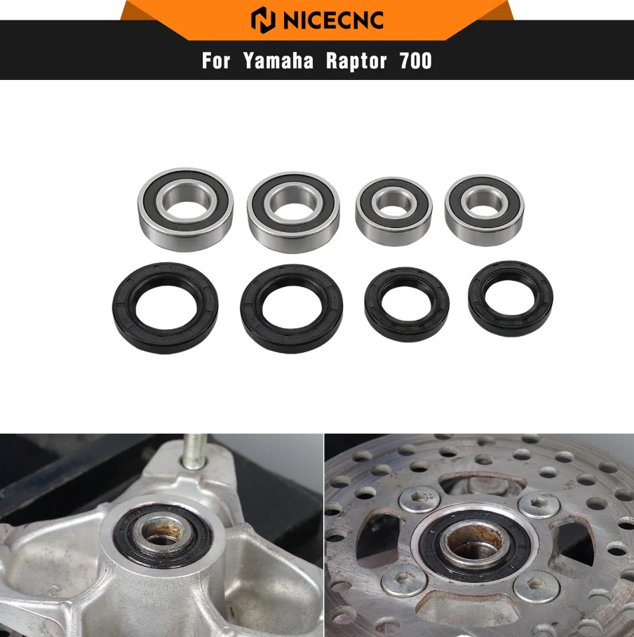 ATV For Yamaha Raptor 700 2006-2024 Front Wheel Bearing & Seal Kit For Yamaha Raptor 700R 2011-2024 YFM700 YFM700R
ATV For Yamaha Raptor 700 2006-2024 Front Wheel Bearing & Seal Kit For Yamaha Raptor 700R 2011-2024 YFM700 YFM700R