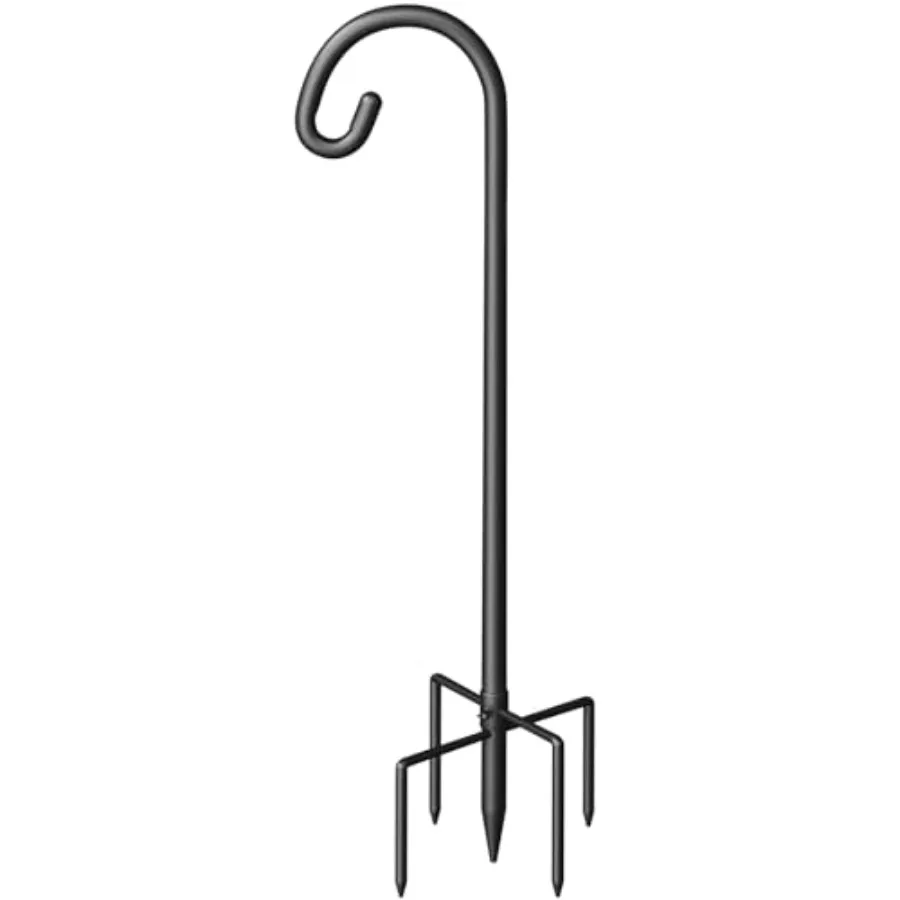 Shepherd Hook for Outdoor, Heavy Duty Bird Feeder Pole with 5 Prong Base, Adjustable Height Bird Feeder Stand Ideal for Hangg B
Shepherd Hook for Outdoor, Heavy Duty Bird Feeder Pole with 5 Prong Base, Adjustable Height Bird Feeder Stand Ideal for Hangg B