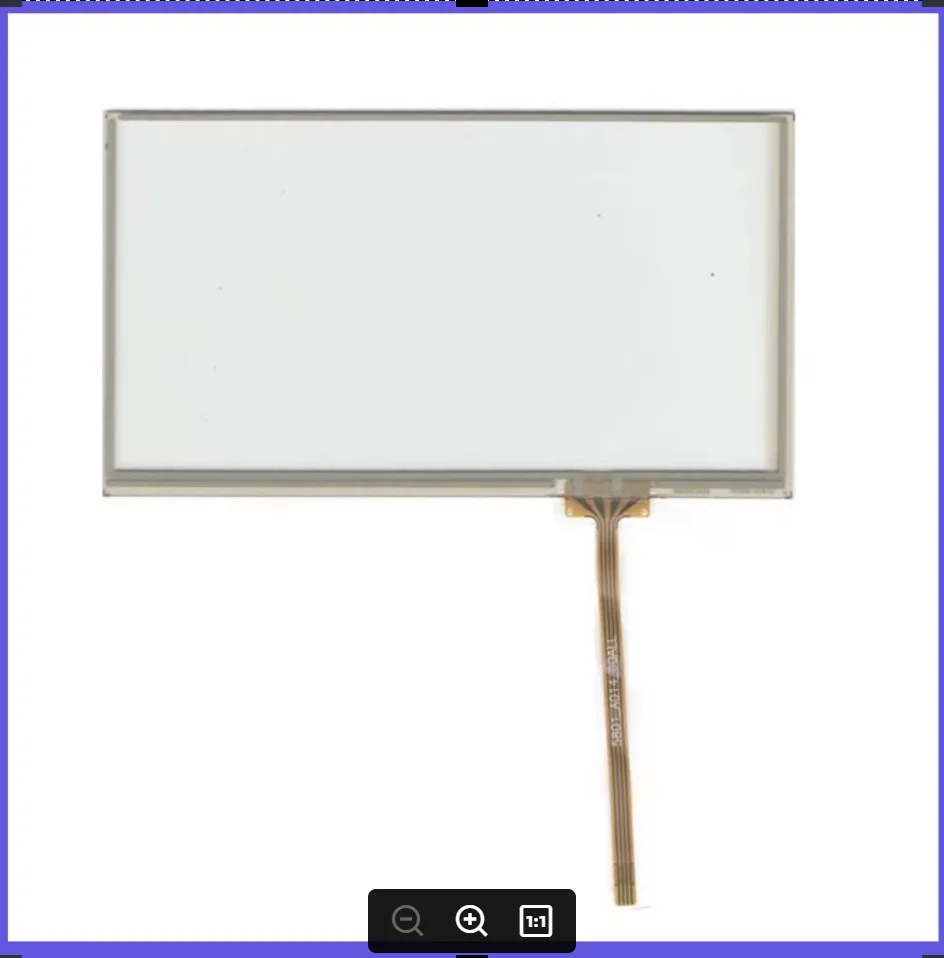 ZhiYuSun TR4-070F-16 DG POST 7 inch 4wire resistive Touch Screen 167*93 for industry applications MINDA IN TAIWAN
ZhiYuSun TR4-070F-16 DG POST 7 inch 4wire resistive Touch Screen 167*93 for industry applications MINDA IN TAIWAN