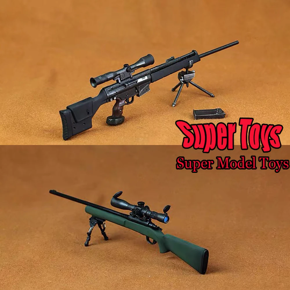 COOMODEL 1/6 Scale Soldier Scene Accessory PSG-1 M700PSS Green X80026-28 Sniper Rifle For 12-inches Action Figure Model Toys
COOMODEL 1/6 Scale Soldier Scene Accessory PSG-1 M700PSS Green X80026-28 Sniper Rifle For 12-inches Action Figure Model Toys