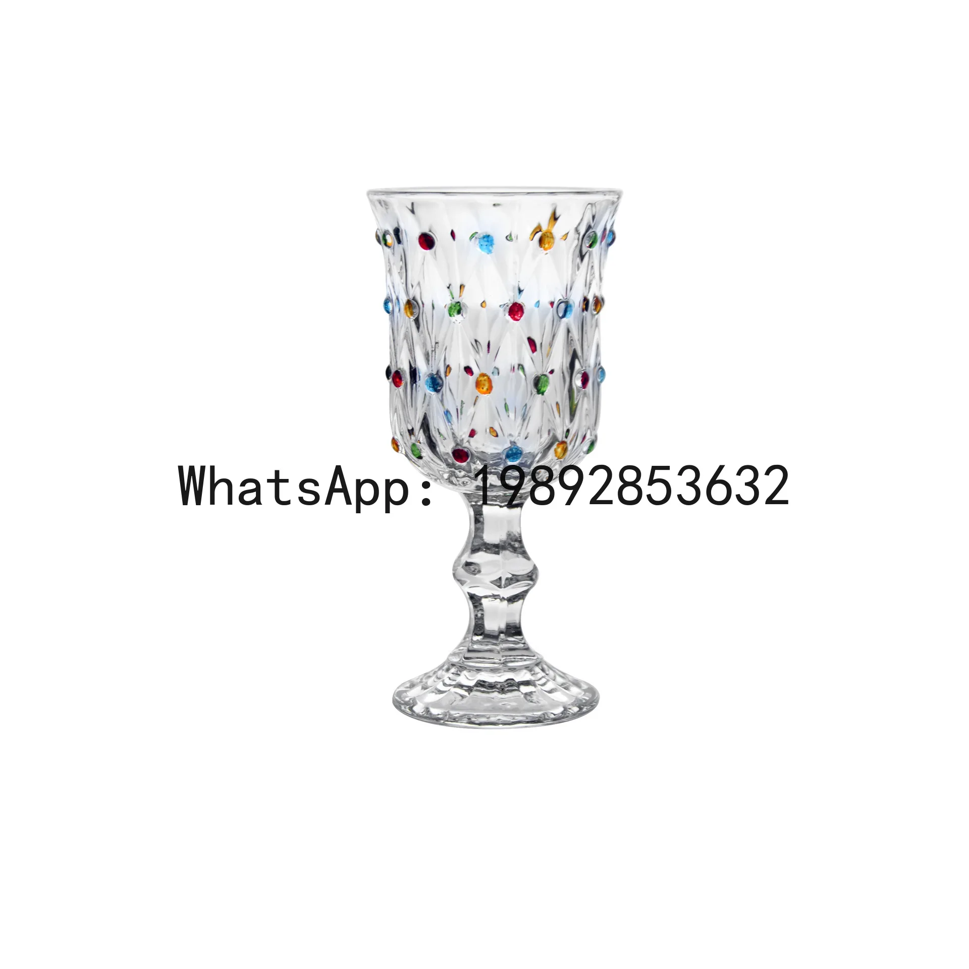Zz painted beaded wine glass - instagrammable, unique stemware for juice, smoothies, and spirits - exquisite and elegant
Zz painted beaded wine glass - instagrammable, unique stemware for juice, smoothies, and spirits - exquisite and elegant