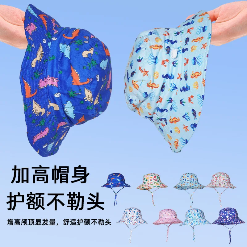 Summer Children's Printed Bucket Hat Outdoor Beach Sun Hat Cute Boys and Girls Hat Breathable Quick-Drying Sun Protection Hat
Summer Children's Printed Bucket Hat Outdoor Beach Sun Hat Cute Boys and Girls Hat Breathable Quick-Drying Sun Protection Hat