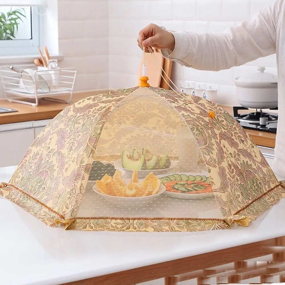 Foldable Breathable Anti Mosquito Dining Table Food Net Lace Fabric Food Lid Table Cover Food Cover Kitchen Gadgets
Foldable Breathable Anti Mosquito Dining Table Food Net Lace Fabric Food Lid Table Cover Food Cover Kitchen Gadgets