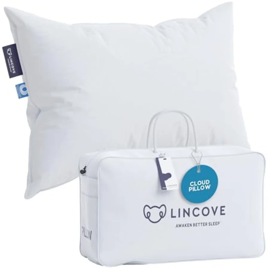Cloud Natural Canadian Down Pillow, White Luxury Sleeping Pillow - 625 Fill Power, 100% Cotton Shell, 500 Thread Count, Made in
Cloud Natural Canadian Down Pillow, White Luxury Sleeping Pillow - 625 Fill Power, 100% Cotton Shell, 500 Thread Count, Made in