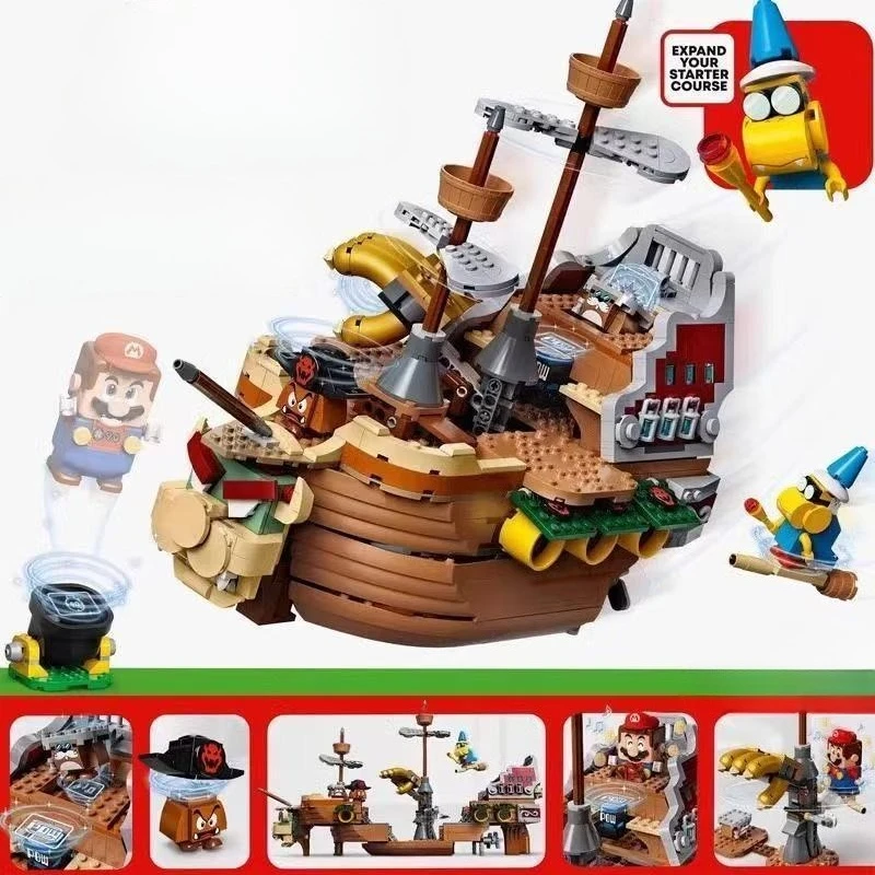 2026 New Compatible Brands Brick Sets Series Building Blocks 71391 Bowser’s Airship Expansion Set Marioed Toys Kids Gift
2026 New Compatible Brands Brick Sets Series Building Blocks 71391 Bowser’s Airship Expansion Set Marioed Toys Kids Gift