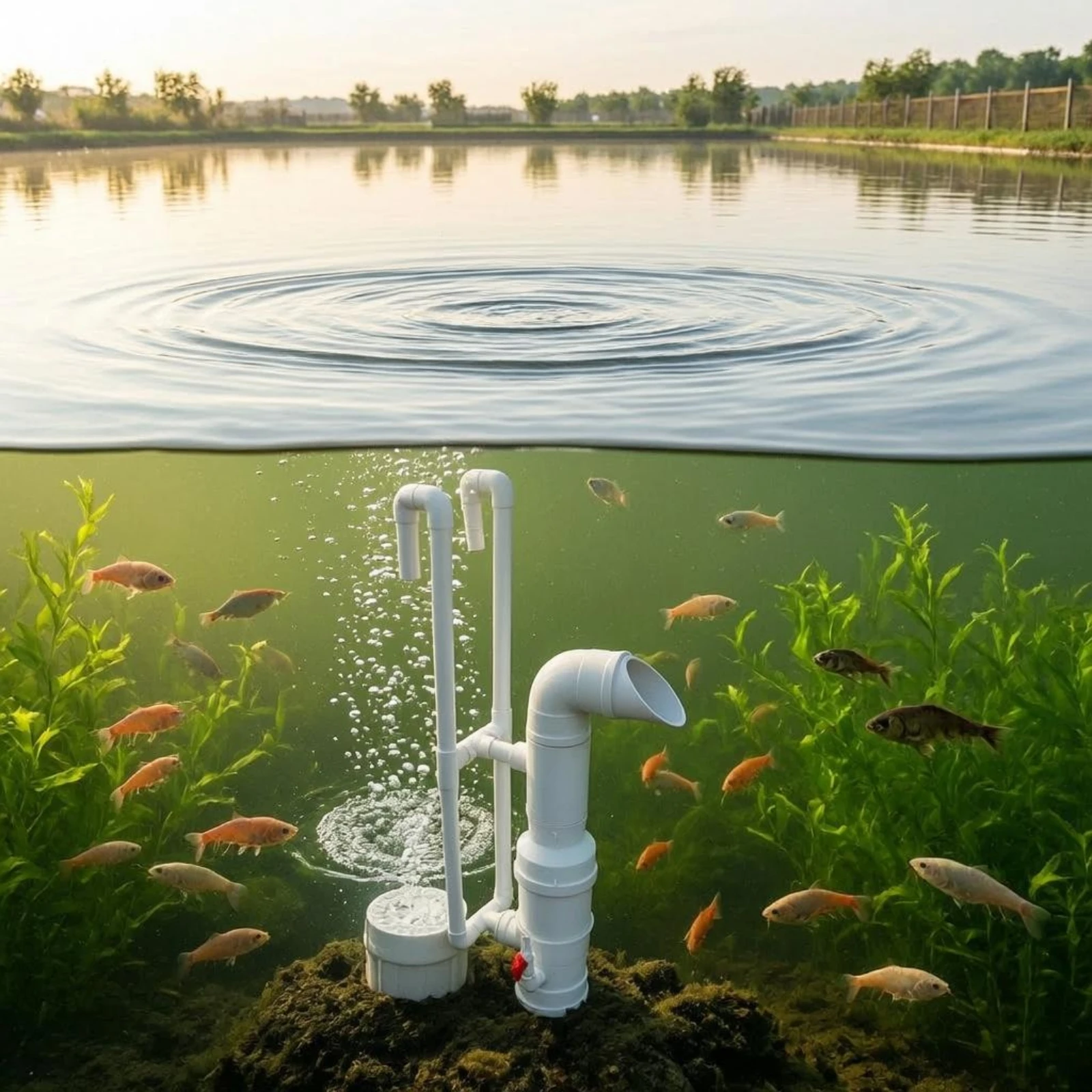 Aquatic-Pond Water Pusher White Vertical Pipe System PVC Pipe Unit Elbow Joints Smooth Plastic for Aquaculture Workers
Aquatic-Pond Water Pusher White Vertical Pipe System PVC Pipe Unit Elbow Joints Smooth Plastic for Aquaculture Workers