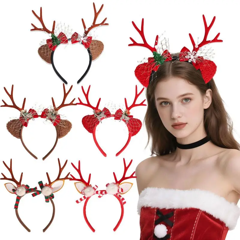 Christmas New Mesh Pearl Forest Series Antlers Bow Headband Adult Children'S Festival Party Headband Decoration Festival Gift
Christmas New Mesh Pearl Forest Series Antlers Bow Headband Adult Children'S Festival Party Headband Decoration Festival Gift