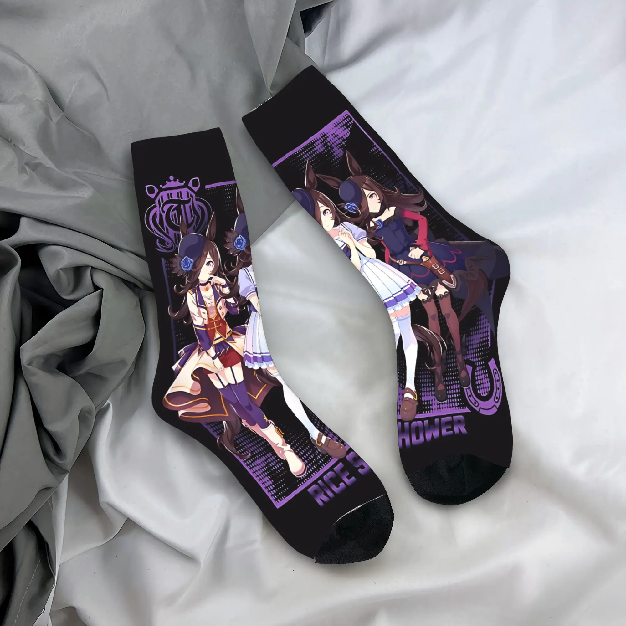 Мужские носки унисекс, рисовый душ Uma Musume (2), осенние модные средние мягкие носки, уличные антибактериальные носки с графикой
Мужские носки унисекс, рисовый душ Uma Musume (2), осенние модные средние мягкие носки, уличные антибактериальные носки с графикой