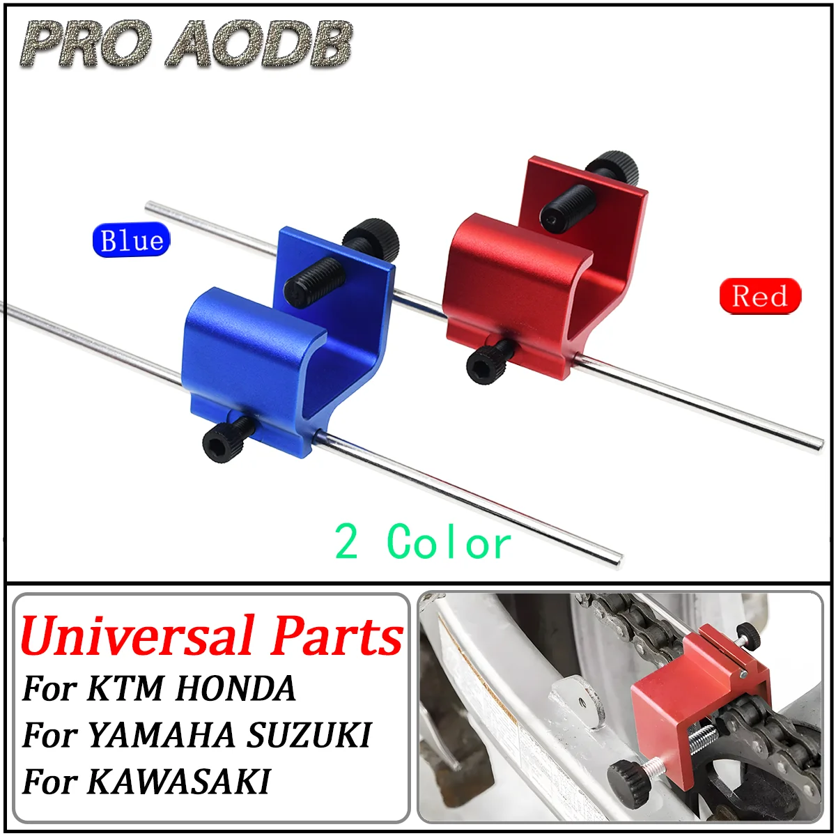 Chain Alloy Sprocket Tool Motorcycle Quick Accurate Repair Parts Tool For ATVs and most of motorcycle models Universal
Chain Alloy Sprocket Tool Motorcycle Quick Accurate Repair Parts Tool For ATVs and most of motorcycle models Universal