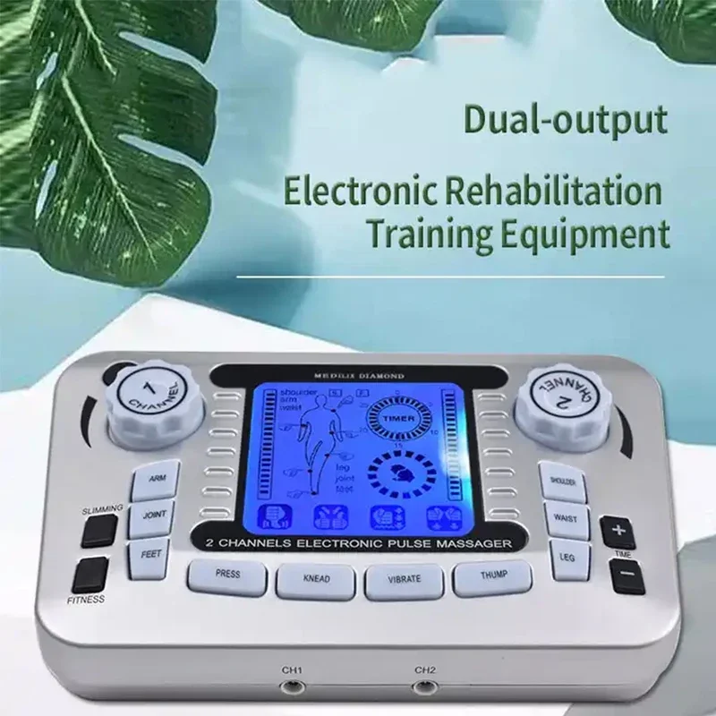 Tens Massager Ems Muscle Stimulator Acupuncture Electrical Pulse Low Frequency Physiotherapy Slimming Machine Health Care
Tens Massager Ems Muscle Stimulator Acupuncture Electrical Pulse Low Frequency Physiotherapy Slimming Machine Health Care