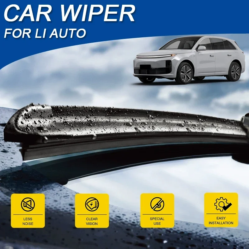 2PCS Car Blade Windshield Rubber Wiper For LIXIANG LI AUTO L6 L7 L8 L9 ONE 2022-2026 Cleaning Protect Auto External Accessory
2PCS Car Blade Windshield Rubber Wiper For LIXIANG LI AUTO L6 L7 L8 L9 ONE 2022-2026 Cleaning Protect Auto External Accessory