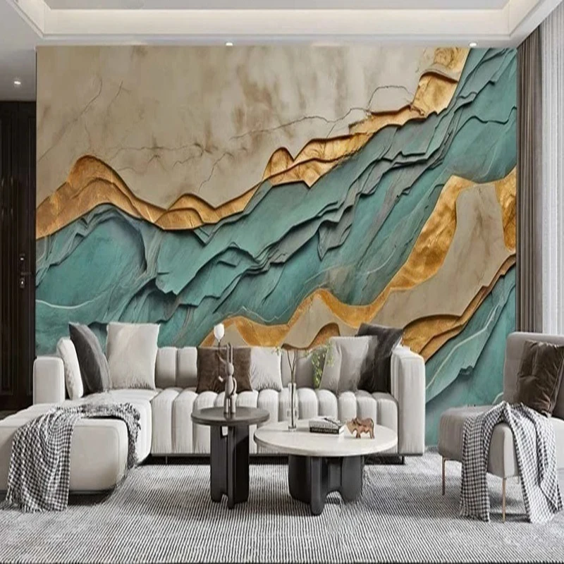 Modern Custom Mural Wallpaper 3D Stereo Abstract Mountain Art Geometric Pattern TV Sofa Background Living Room Bedroom Backdrop
Modern Custom Mural Wallpaper 3D Stereo Abstract Mountain Art Geometric Pattern TV Sofa Background Living Room Bedroom Backdrop