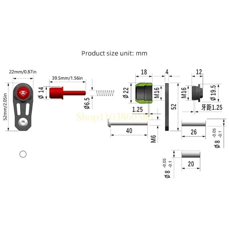 242A Ergonomic Motorcycle Parking Brake Motorcycle Parking Brake Solution Aluminum Parking Brake System for UY125 NS150GX
242A Ergonomic Motorcycle Parking Brake Motorcycle Parking Brake Solution Aluminum Parking Brake System for UY125 NS150GX
