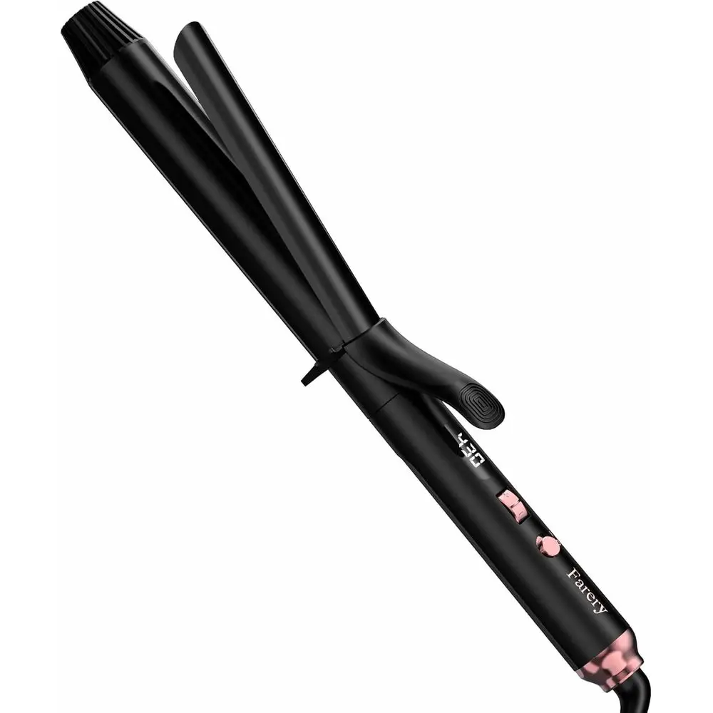 1.25 Long Barrel Curling Iron for Long Hair with Argan Oil & Keratin, Adjustable Heat, Clips & Silicone Mat Included
1.25 Long Barrel Curling Iron for Long Hair with Argan Oil & Keratin, Adjustable Heat, Clips & Silicone Mat Included