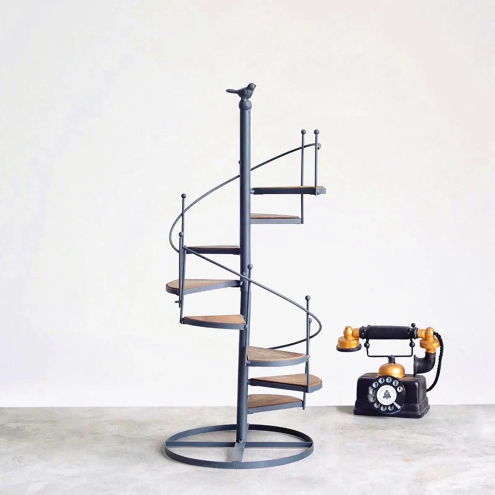 Spiral Plant Stand Storage Rack Planter Organizer Shelf for Outdoor Garden
Spiral Plant Stand Storage Rack Planter Organizer Shelf for Outdoor Garden