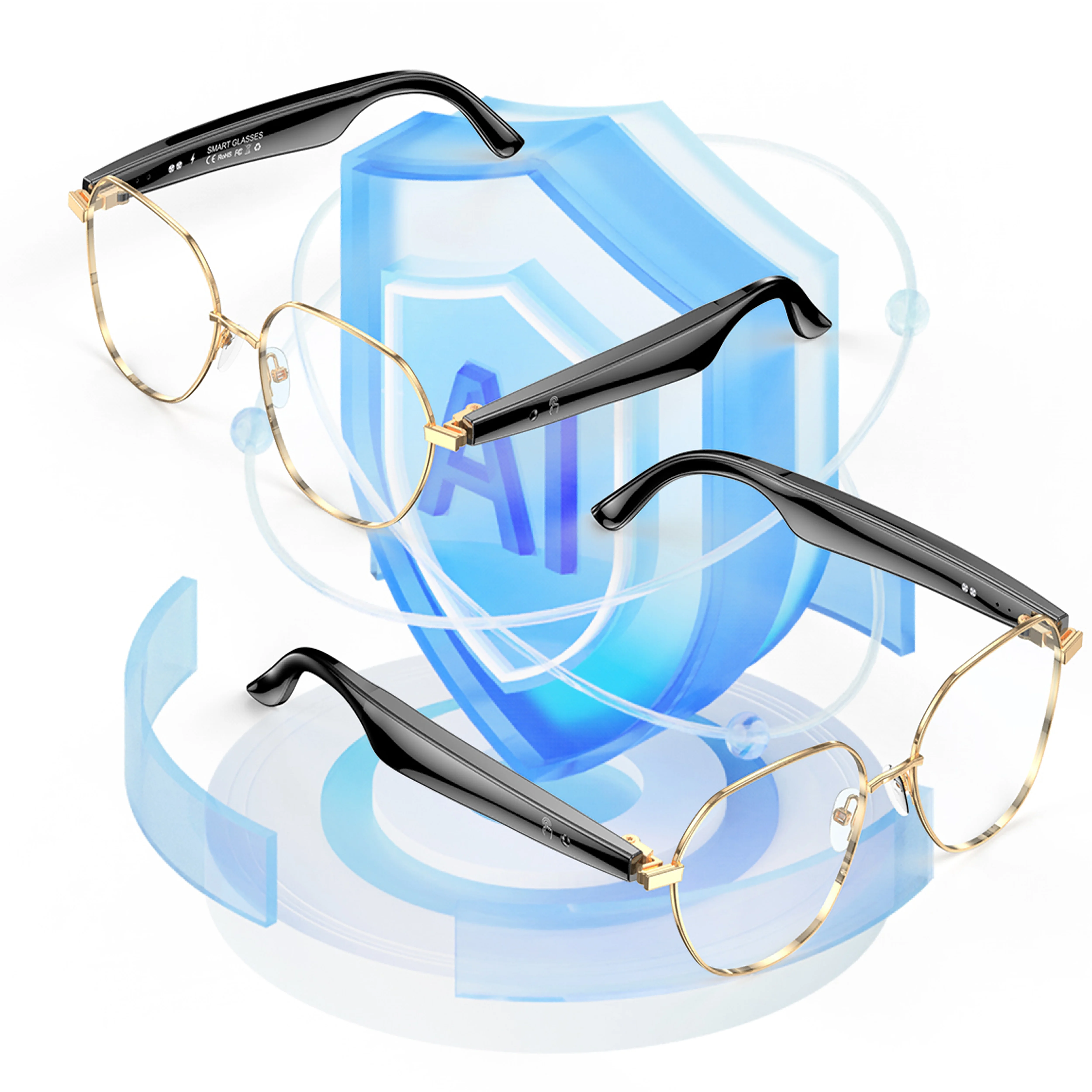 Smart Glasses for men women, bluetooth audio, 163 kinds of tanslation language, Chatgpt, AI ,light weight glasses, long battery
Smart Glasses for men women, bluetooth audio, 163 kinds of tanslation language, Chatgpt, AI ,light weight glasses, long battery
