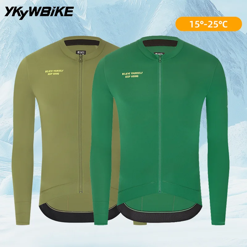 YKYWBIKE 2025 Mens Pro Cycling Jersey Long Sleeve Spring & Autumn 15-25°C Bicycle Tops Breathable Road Bike Clothing MTB Shirt
YKYWBIKE 2025 Mens Pro Cycling Jersey Long Sleeve Spring & Autumn 15-25°C Bicycle Tops Breathable Road Bike Clothing MTB Shirt