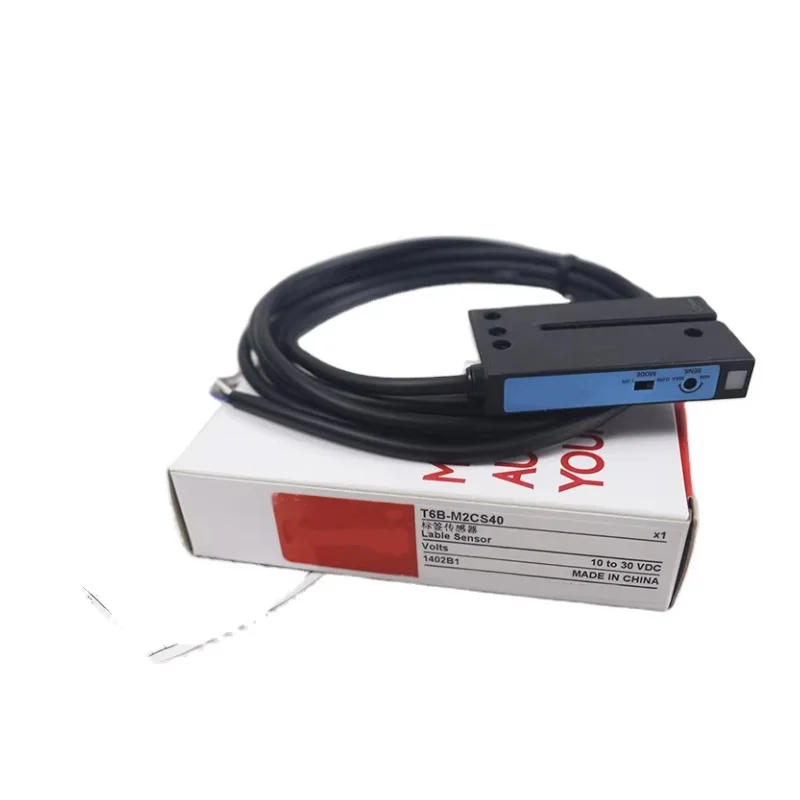 T6B-M2CS40 Capacitive Self Adhesive Label Detection Sensor the Standard test Material Is Non-transparent PNP/NPNnew and Original
T6B-M2CS40 Capacitive Self Adhesive Label Detection Sensor the Standard test Material Is Non-transparent PNP/NPNnew and Original