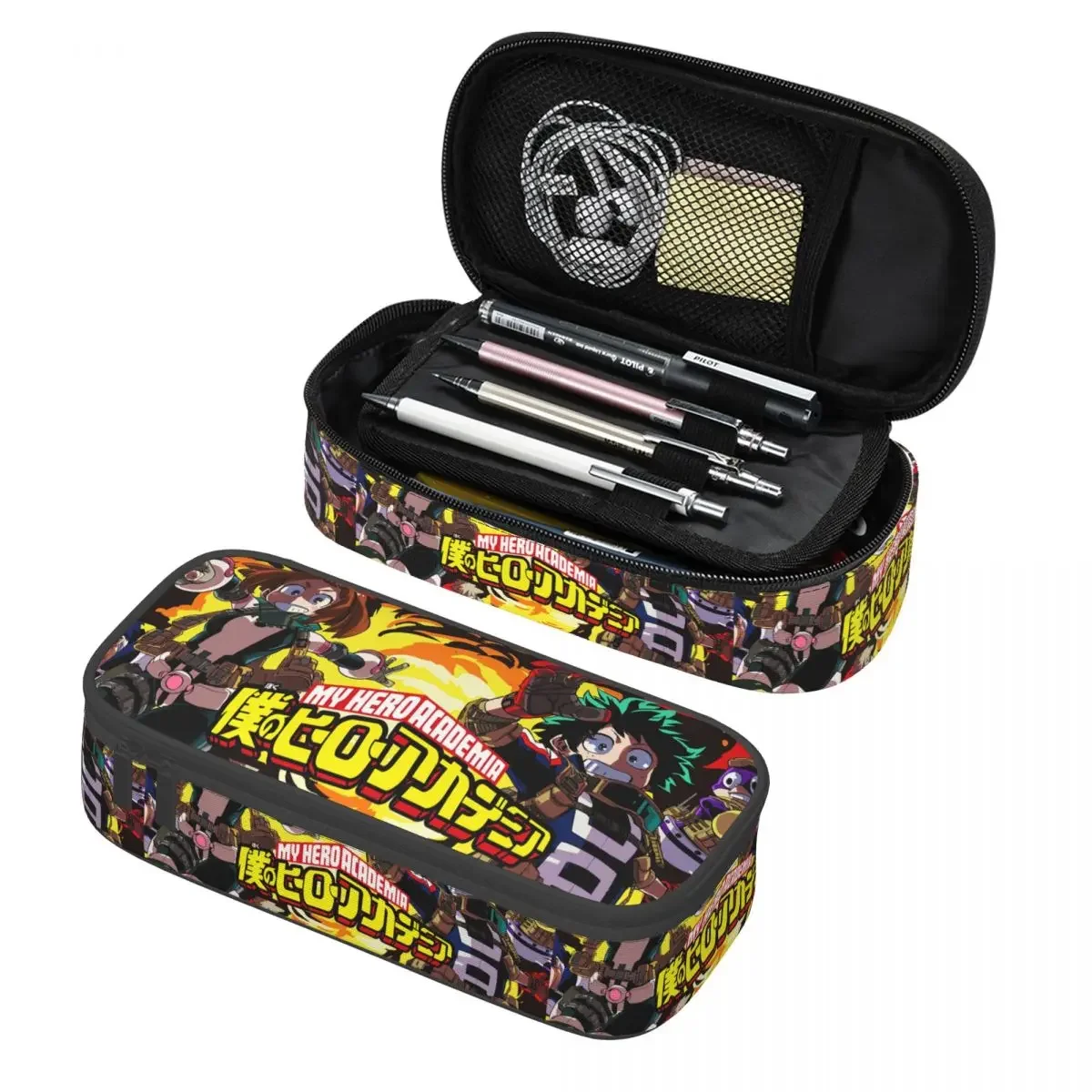 Пользовательские манга Мой герой Academias Япония Аниме милые пеналы для девочек и мальчиков большая вместительная сумка-карандаш для студентов канцелярские принадлежности
Пользовательские манга Мой герой Academias Япония Аниме милые пеналы для девочек и мальчиков большая вместительная сумка-карандаш для студентов канцелярские принадлежности