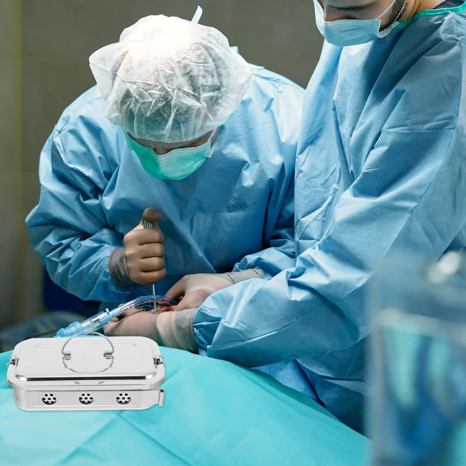 Stainless Steel Sterilization Box Seamless High Temperature Resistant Tool Storage Tray For Dentist Instruments With Lid
Stainless Steel Sterilization Box Seamless High Temperature Resistant Tool Storage Tray For Dentist Instruments With Lid