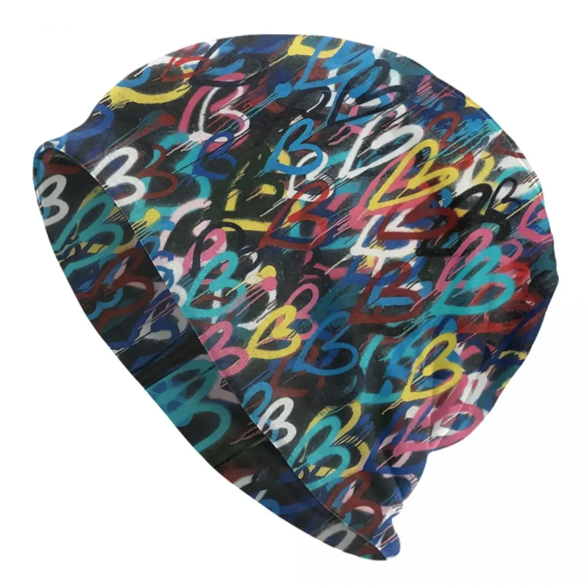 Heart Graffiti Bonnet Hat Knitting Hat Men Women Cool Unisex Adult Banksy Street Art Warm Winter Beanies Cap
Heart Graffiti Bonnet Hat Knitting Hat Men Women Cool Unisex Adult Banksy Street Art Warm Winter Beanies Cap